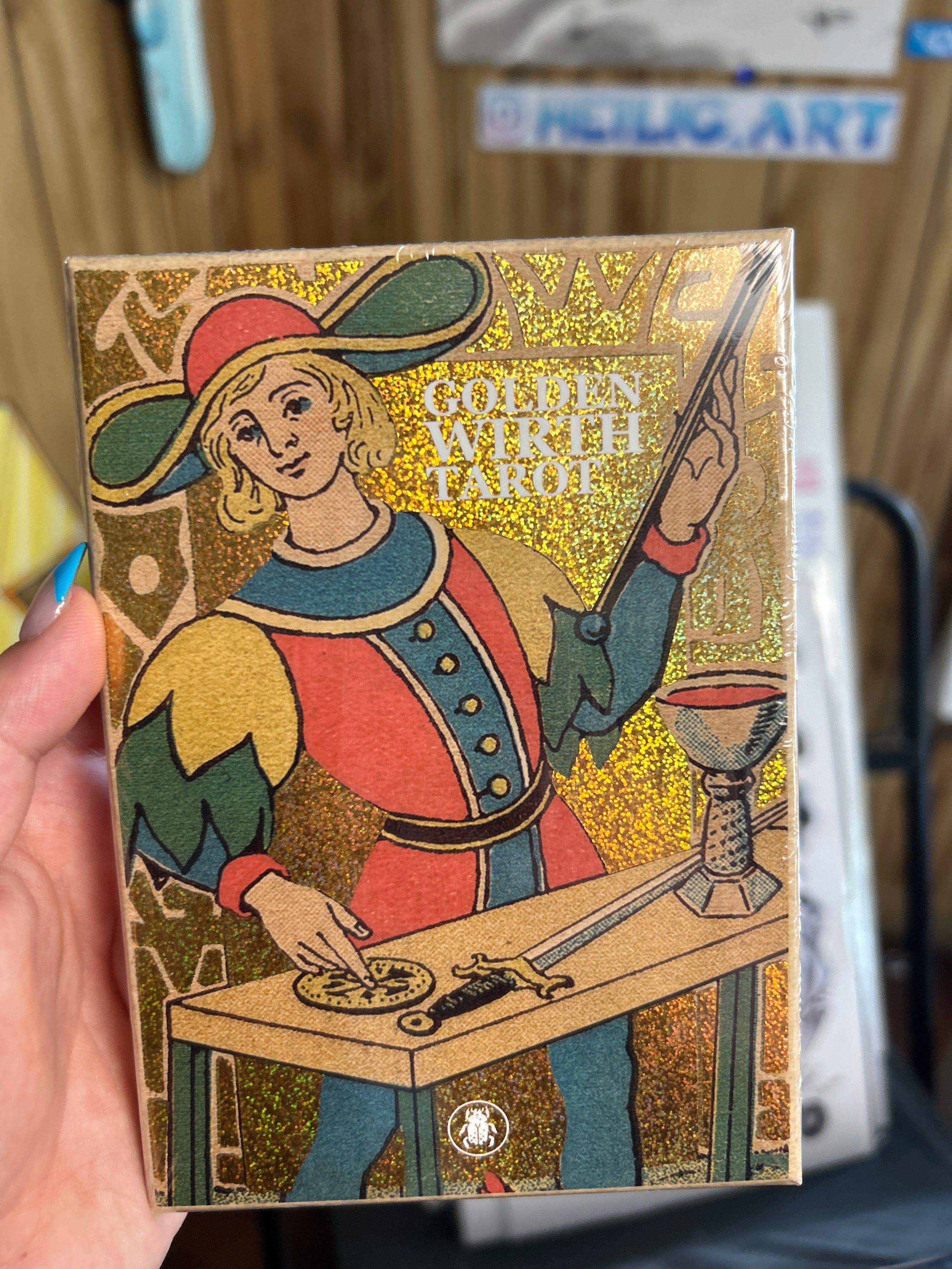 Golden Wirth Tarot Deck Mountain Mineral Market